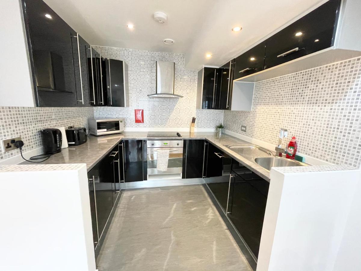 맨체스터 The Works-Fresh 2Bed In Centre, Opposite Arndale. 아파트 외부 사진